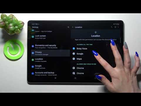 How to Manage Apps Permissions on SAMSUNG GALAXY TAB S7 FE – Change Apps Permissions