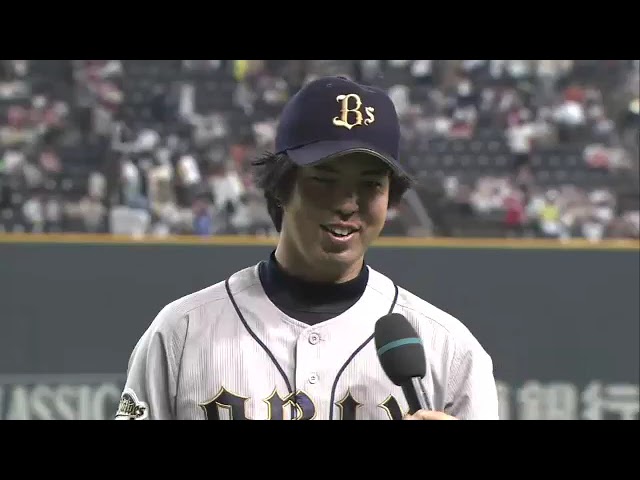 バファローズ・井川慶投手ヒーローインタビュー 7月6日 北海道日本ハムファイターズ 対 オリックス・バファローズ