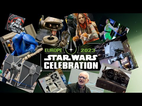 Star Wars Celebration London 2023 4K. 4 days of cosplay, merchandise, 501st legion and more