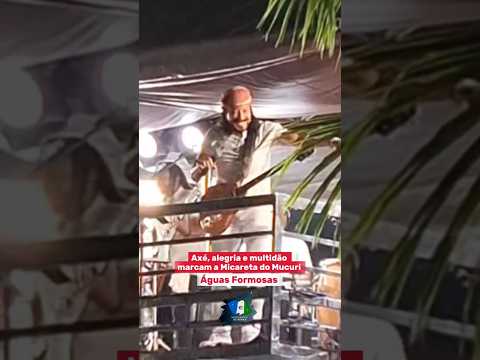 Bel Marques dá pontapé inicial na primeira micareta do Mucuri, realizada em Águas Formosas.