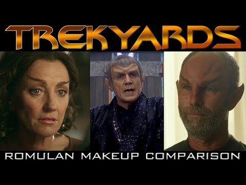 ST: Picard Romulan Make Up Comparison - Trekyards Analysis