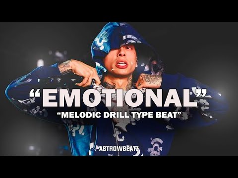 [FREE] Sad Melodic Drill x Central Cee x Lil Tjay Type Beat 2025 - "EMOTIONAL" | Sad Vocal Drill