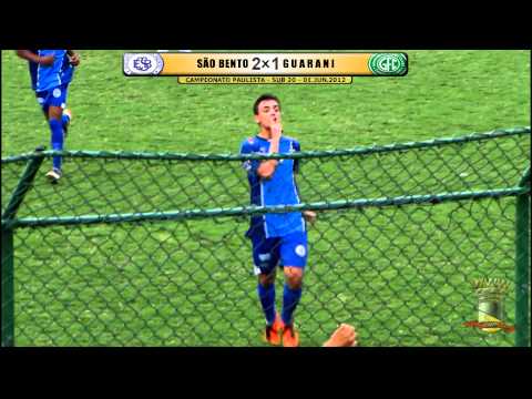 Gols | Paulista Sub-20 | São Bento 2x1 Guarani | 2012