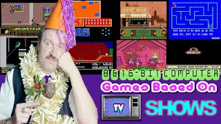 8 & 16 Bit Computer Games Based On TV Shows