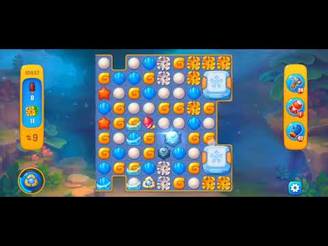 Fishdom Easy Level 10457 (with full horseshoe boosters) @choraelmin