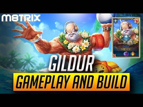 GILDUR GAMEPLAY AND BUILD (November Update) as Mage/Support | AoV | 傳說對決 | RoV | Liên Quân Mobile