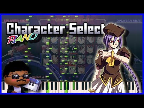 ♪ Actor's Anteroom - Melty Blood Character Select piano