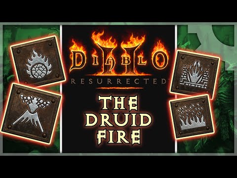 Even More Buffed Druid Skills - Druid Skill Guide [ Firestorm / Boulder / Fissure / Volcano ]