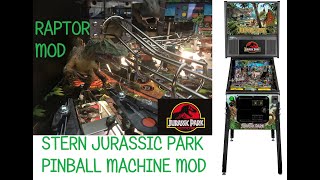 Stern Jurassic Park Pro Raptor MOD