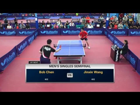 2016 California State Championships - Jinxin Wang vs. Bob Chen (Men's SF)