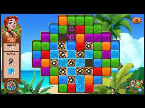 Lost Island Blast Adventure Level 1256 - NO BOOSTERS 🏝️ | SKILLGAMING ✔️