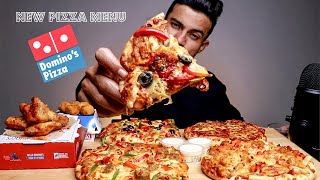 12 AM MIDNIGHT DOMINO'S CRAVING MUKBANG (ASMR) | Domino's New Menu MUKBANG | BIG BITES | Akshanshu