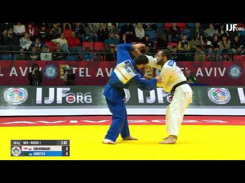 Grand Slam Tel-Aviv 2023. Day 1. 66 kg. R1. CHKHVIMIANI (GEO) - JUMAYEV (TKM)