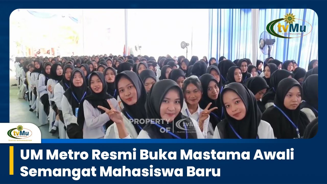 Ribuan Mahasiswa Baru UM Metro Ikuti Mastama 2025