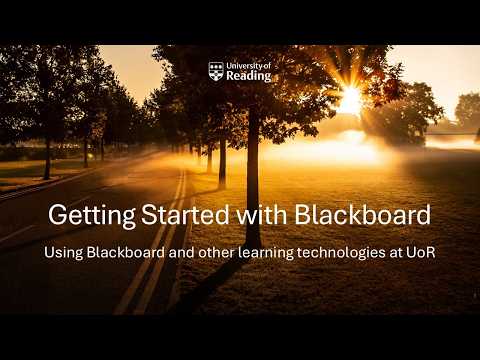 Blackboard & Recorded Sessions