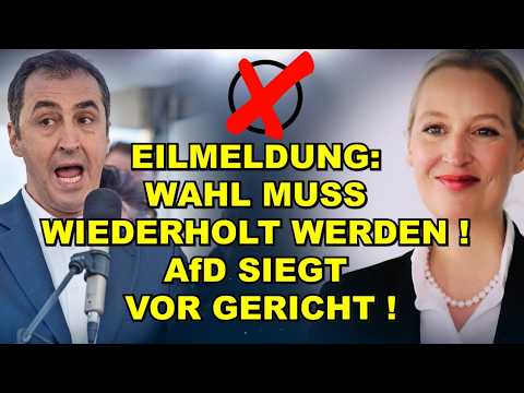 EIL: WAHL WIRD WIEDERHOLT! AfD SIEGT!