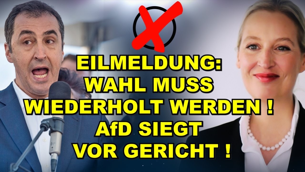 EIL: WAHL WIRD WIEDERHOLT! AfD SIEGT!