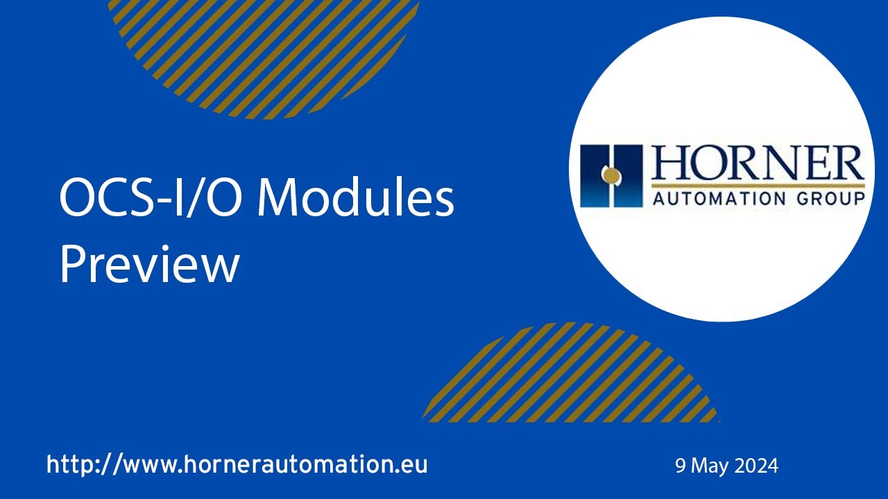 OCS-I/O Modules Preview