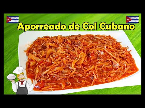 Aporreado de Col Receta Cubana💯