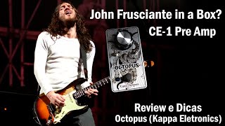 Video thumbnail for Pedal para soar como John Frusciante - clone do CE-1 Pre Amp (Octopus Kappa Eletronics) by Victor Mendes