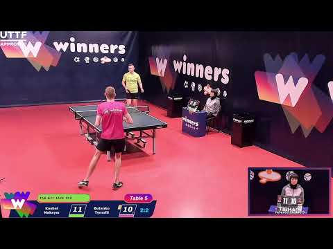 WINners League 20.10.2021 Koshel M. - Butenko T. 16:45