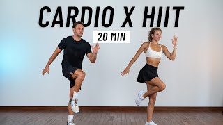 20 MIN CARDIO HIIT WORKOUT - Full Body, No Equipment, Calorie Burn