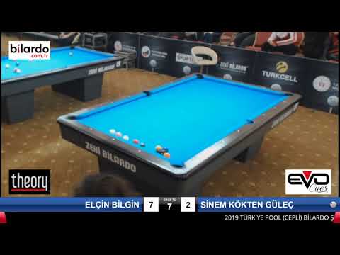 ELÇİN BİLGİN & SİNEM KÖKTEN GÜLEÇ Bilardo Maçı - 