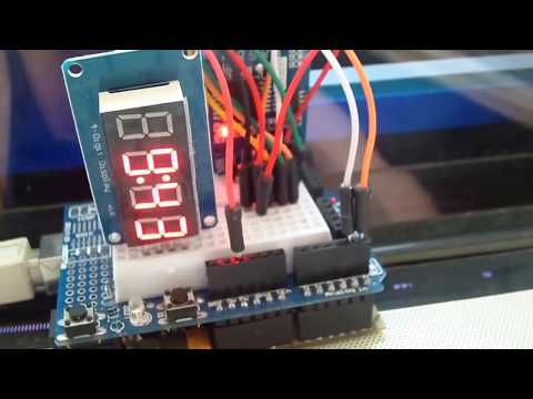 Arduino clock with DS3231 on TM1637 display (2)