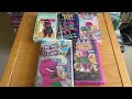 5 Concert Barney VHS Tapes