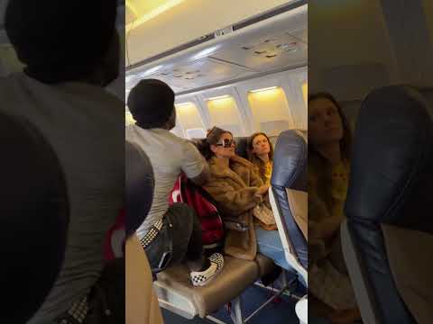 Rude Karen gets instant Karma for getting into an argument during the flight 😱