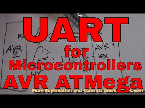 47. Arduino for Production! How to Communicate with UART - Tutorials for the AVR Microcontroller