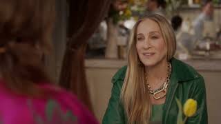 Adian&#39;s Ex asks Carrie not to write about her boys AND JUST LIKE THAT S2 EP9