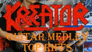 KREATOR - Top 30 Riffs - Guitar Medley (FULL HD)