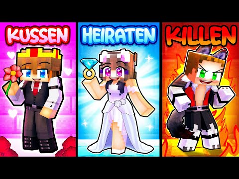 Minecraft HEIRATEN KÜSSEN ZERSTÖREN!