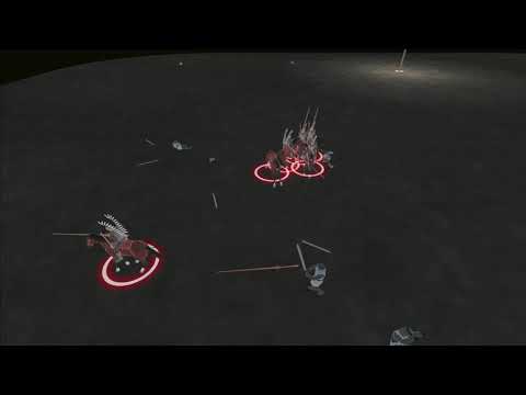 8 Teutonic Knight in night vs all units - Animal Revolt Battle Simulator