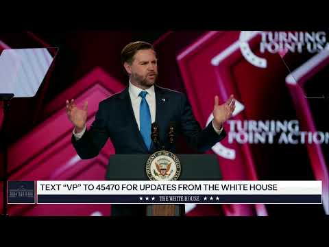 Vice President JD Vance Delivers Remarks at Turning Point USA’s America Fest