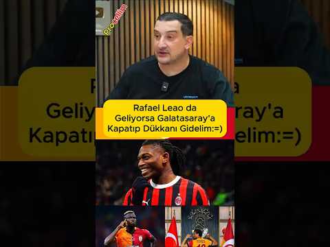 Rafel Leo da Galatasaray'a Geliyorsa! Milan'nın 10 Numarası Olan Leo'nın Galatasaray'a Gelmesi...