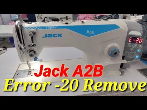 Jack A2B machine How to Remove Error 20 !! Sohan Kumar Shakya