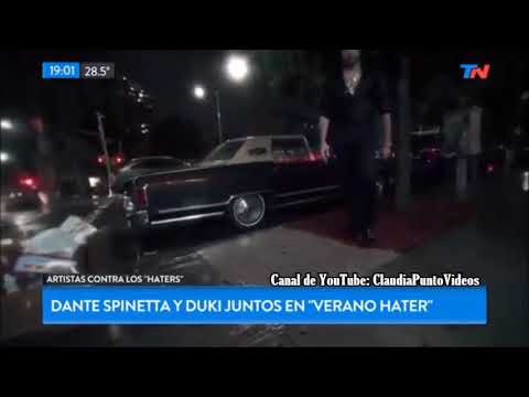 Dante Spinetta y Duki presentaron "Verano hater"
