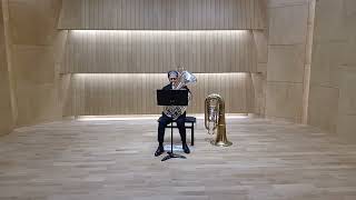 Download lagu 音をはずしまくり/無伴奏チェロ組曲第1番 Gigue/J.S.Bach/YAMAHA YFB-822S mp3