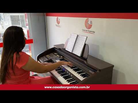 TOKAI MD 750S WENGUE - HINO 344 (HINÁRIO 05 CCB) - VOU ENCONTRAR MEU DEUS - CASA DAS ORGANISTAS