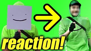 DREAM FACE REVEAL REACTION Mr. Beast YouTube Rewind!!! (Real face?)