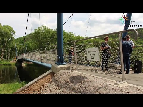 Freigabe der Radwegebrücke zwischen Reschwitz und Obernitz