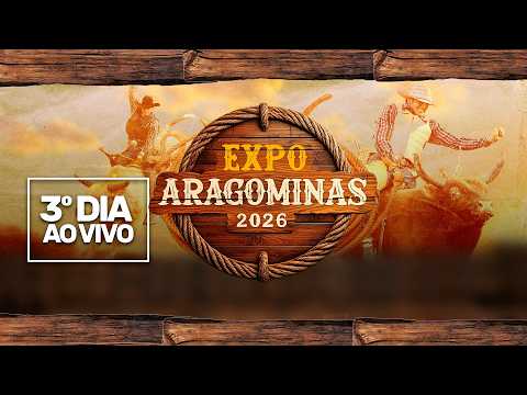 3º NOITE RODEIO AO VIVO ARAGOMINAS 2026