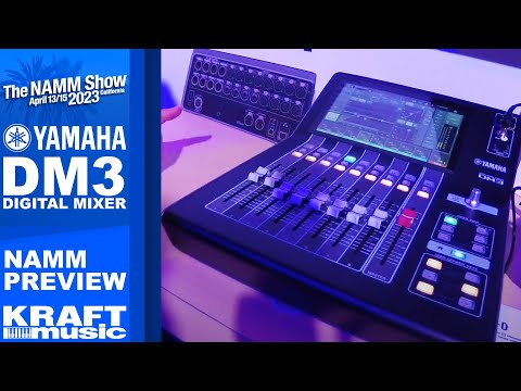 Yamaha DM3 Digital Mixer - NAMM 2023