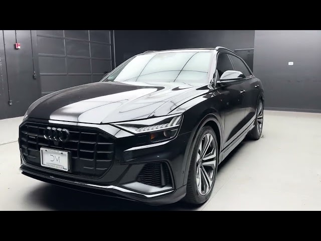 2021 AUDI Q8 SUV V6, TURBO, 3.0 LITER 55 TFSI PRESTIGE SPORT UTILITY 4D