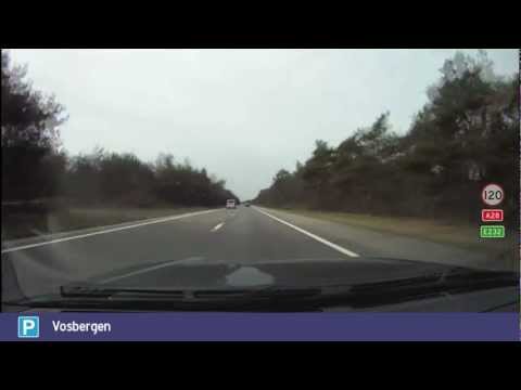 Zwolle - Motorway (Autosnelweg) A28 - Amersfoort, 61 km, 26 Mar 2011