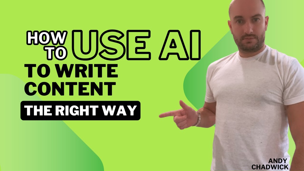 How to Use AI to Write Content (The Right Way)