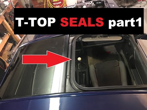 1986 Mustang GT Project - T-Top Weather Strip Replacemenet - PART 1