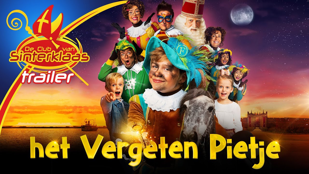 SINTERKLAASFILM (TRAILER) • DE CLUB VAN SINTERKLAAS & HET VERGETEN PIETJE (2021) • 13 okt in de bios
